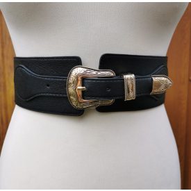 Fém csattos, gumis öv