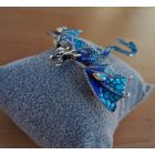 Kis színes sárkány kitűző