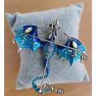 Kis színes sárkány kitűző