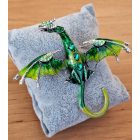 Nagy színes sárkány kitűző