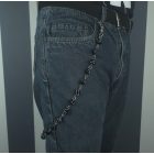 Fekete dobókocka Oldallánc / Pénztárcalánc