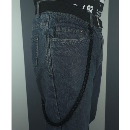 Fekete biciklilánc Oldallánc / Pénztárcalánc