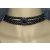 Gyöngy choker (fekete, fehér, piros)