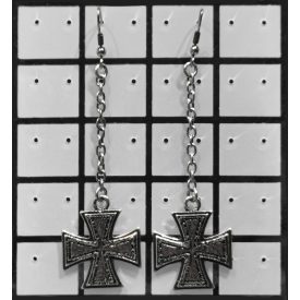 Vaskereszt fülbevaló