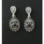 Gótikus könnycsepp fülbevaló