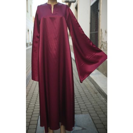 Tölcsérujjú cosplay alap (bordó) (S, XL méret) [EGYEDI KONSTRUKCIÓ]