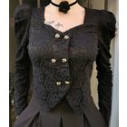 Virág mintás felső