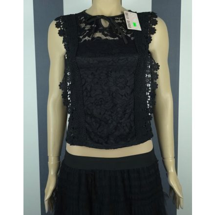 Csipke atléta (fekete, fehér)