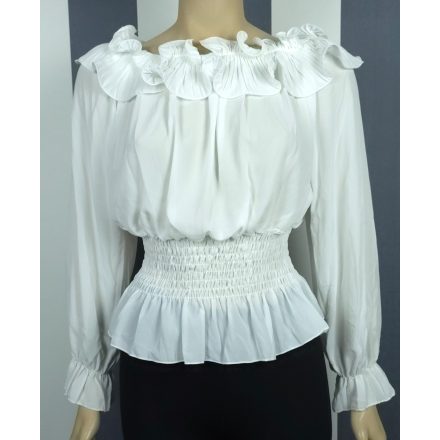 Fodros nyakú felső