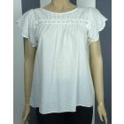 Madeira mintás, rövid ujjú felső