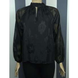 Rózsa mintás felső