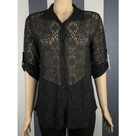 Átlátszó csipke ing