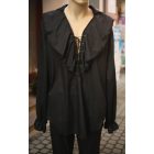 Kalóz ing (fekete, bézs)