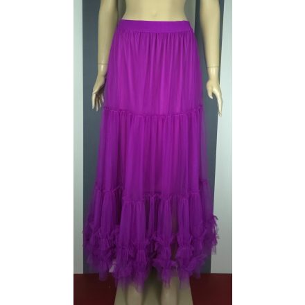 Tulle skirt with ruffles