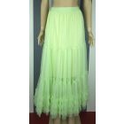 Tulle skirt with ruffles