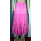 Tulle skirt with ruffles