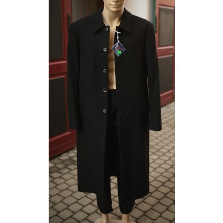 Férfi hosszú szövetkabát