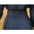 Fekete Színű, Extra Hosszú, Zsebes Szoknya