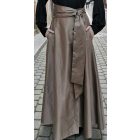 Long 'A' line skirt with pockets