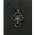 Liliomvégű kereszt medál 1