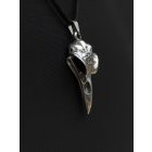 Madár koponya medál