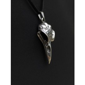 Madár koponya medál