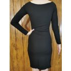 Szűk, hosszú ujjú midi ruha