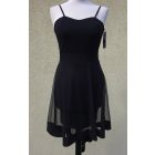 Elől rövid hátul hosszú midi ruha