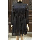 Hosszú ujjú gót midi ruha