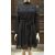 Long sleeve gothic midi dress