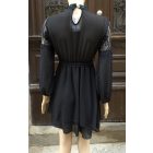 Hosszú ujjú gót midi ruha